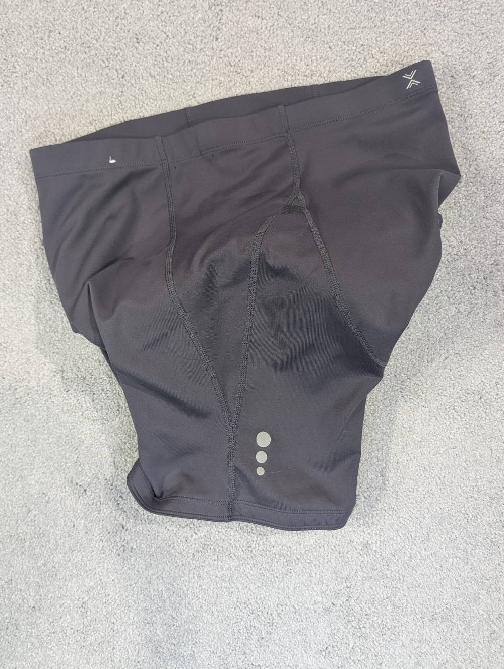Xersion‎ Padded Bike Shorts Black Cycling Athletic Anti-Odor | Women's Large